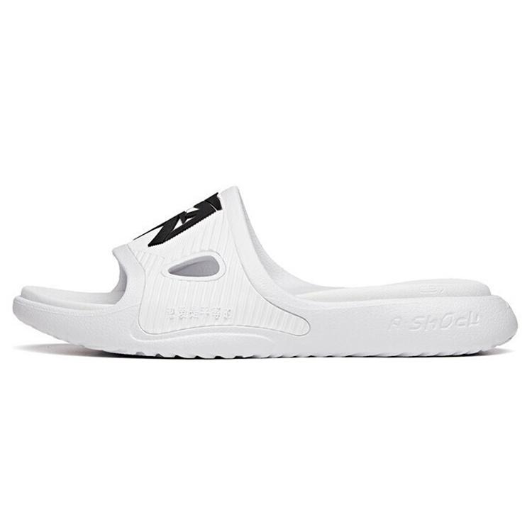 ANTA Slides White Black Men s 112131801-2 EU 44