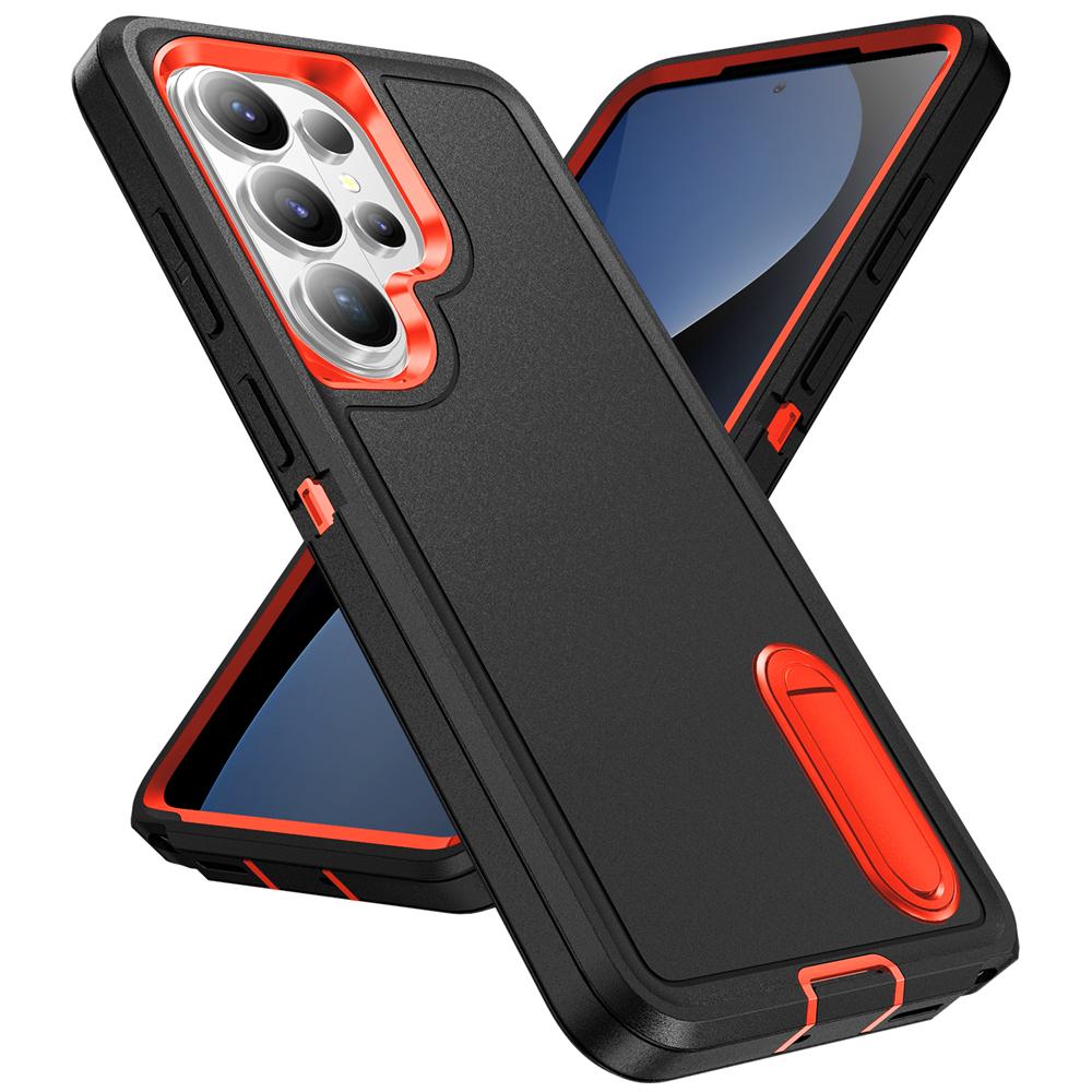 3IN1 Shockproof Stand Holder Phone Case For Samsung S26 S25 S24 Plus Ultra A54 A56 Heavy Duty Rugged Hybrid Military Cover Funda