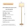 Lampada da terra a LED minimalista nordica Xixun