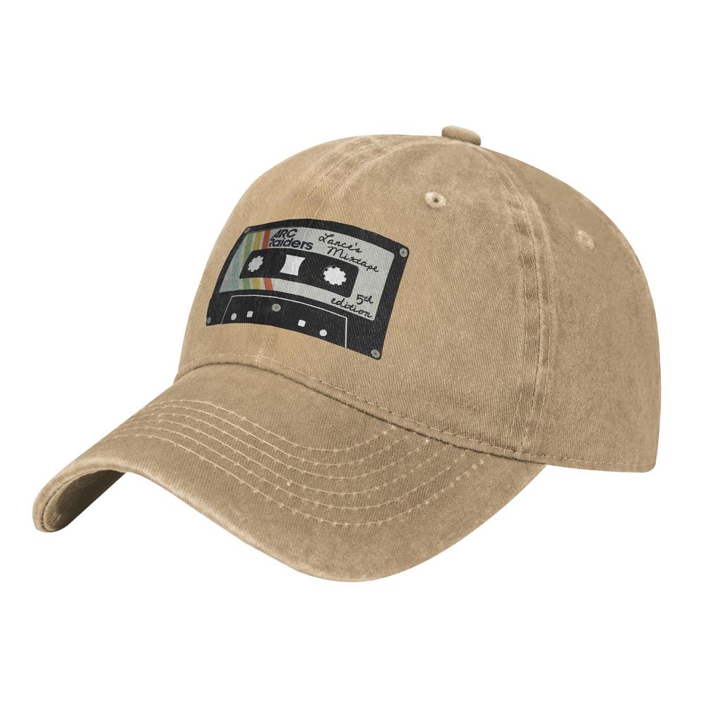 Vintage ARC Raiders Cassette Taps Vintage Baseball Caps Unisex Distressed Denim Washed Snapback Cap  Outdoor Summer Soft Caps Hat