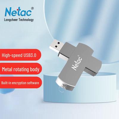 Netac U681 USB 3.0 Rotating Metal USB Flash Drive