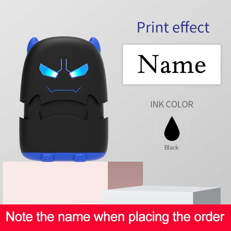 

Personalized Student Name Stamp-Custom Waterproof Seal,Non-Fade Ink, Portable School Essentials & Educational Gift for Children