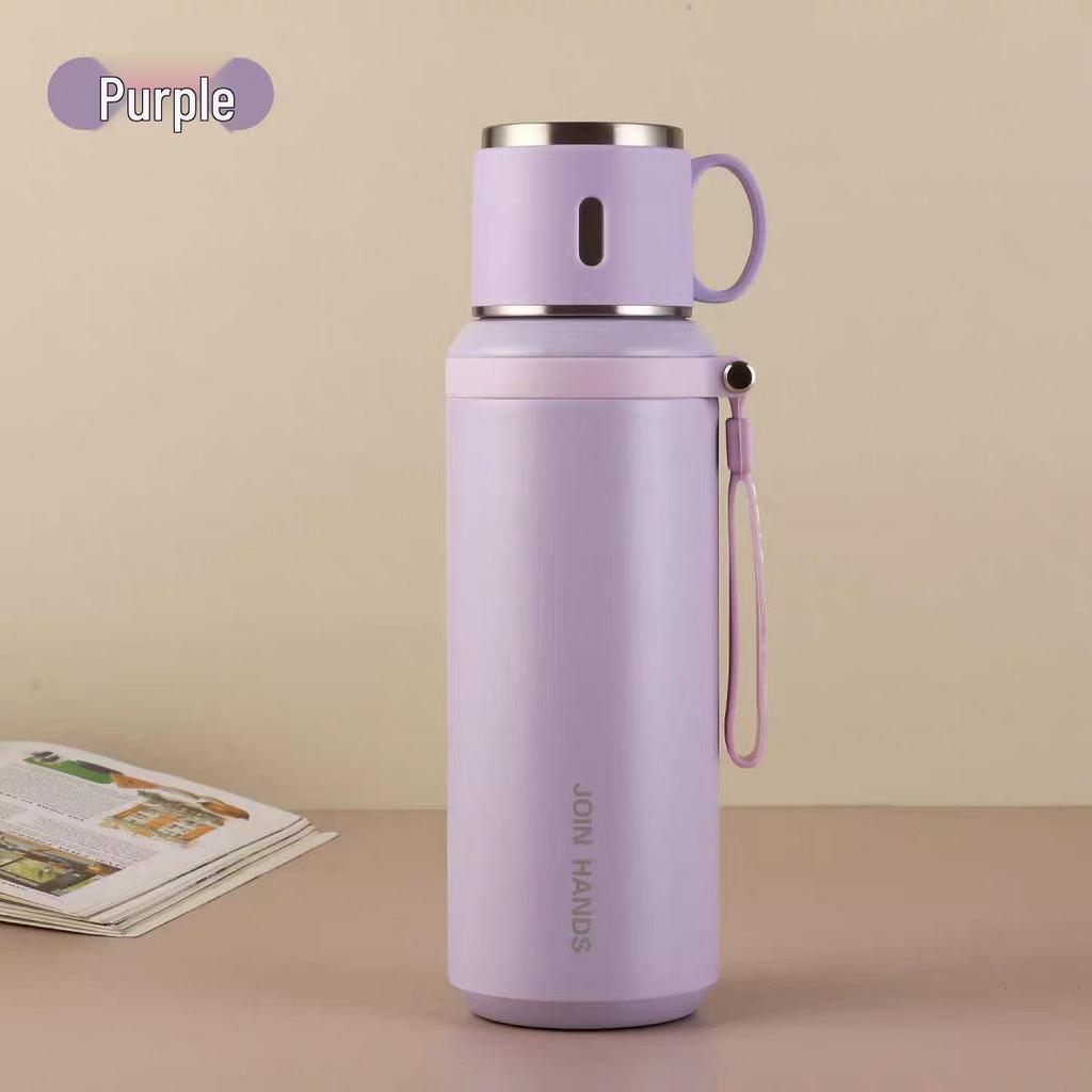 316 Stainless Steel Large Outdoor Thermos Cup for Tea and Water, Portable for Men, Women, and Students