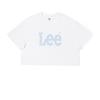 Loose Fit Round Neck Logo Print Short Casual Short Sve T-Shirt Women Tops LWT0102823RT00FK14000