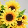 Sunflower Field Style: 13-Head Pastoral Sunflower Bouquet for Weddings & Celebrations