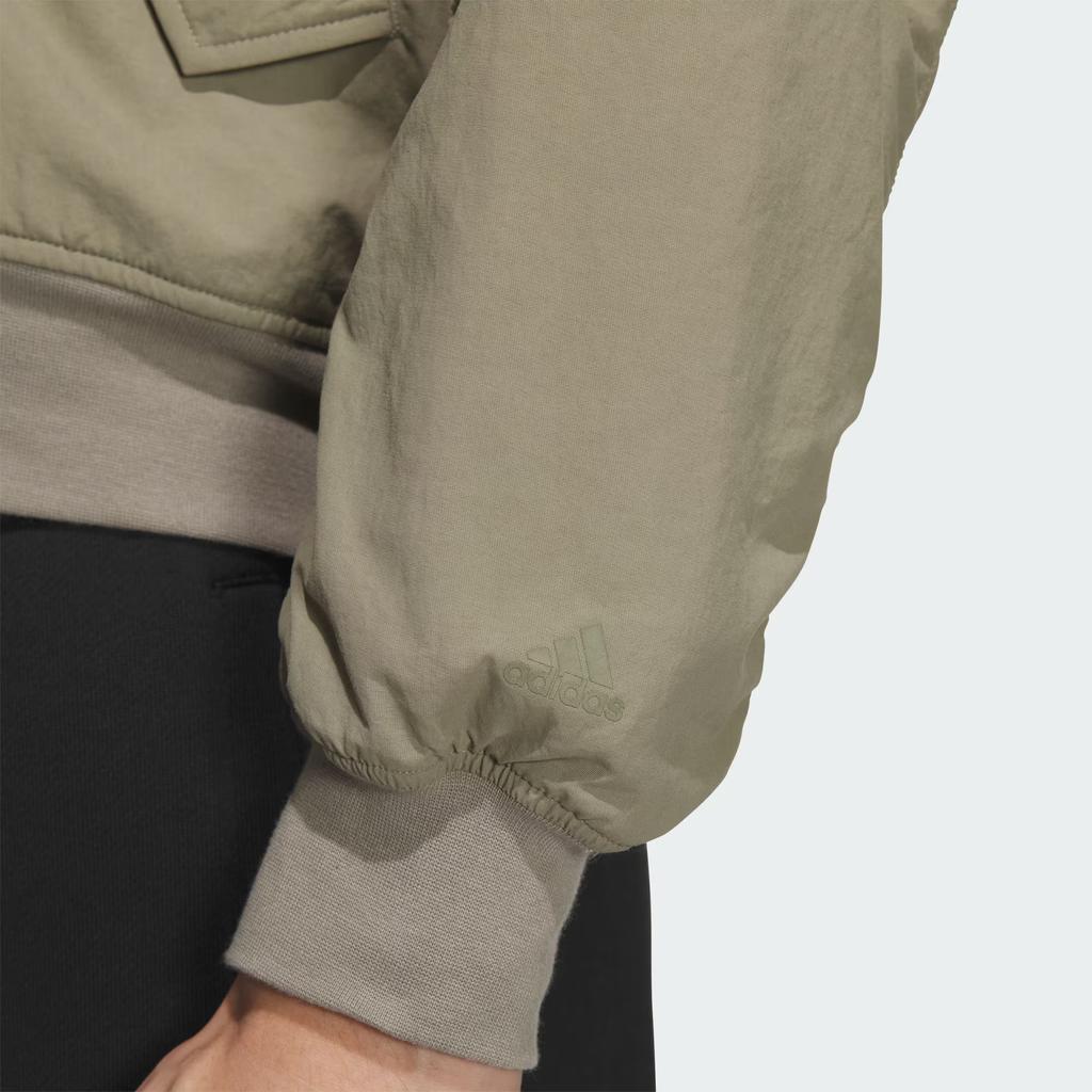 Adidas Bomber Jacket Ap Pilot Sports Casual Long Sleeve Jacket Men Jacket Brown JP4646