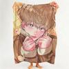 Comic P Pearl B Boy Throw Flannel Throw Blanket Suitable for Sofa Living Room Bedroom