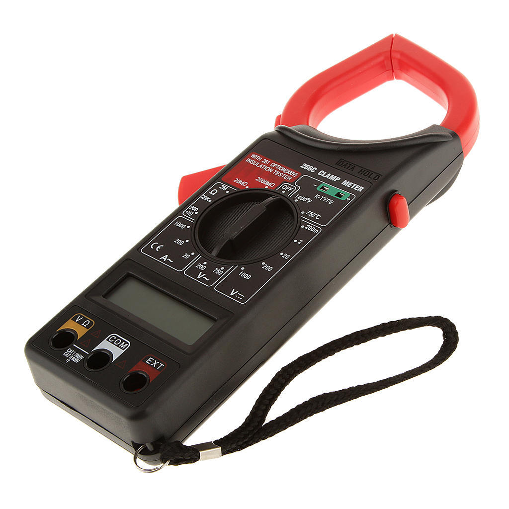 Buy DT266C LCD Digital Clamp Multimeter AC DC Multimeter Tester 500V
