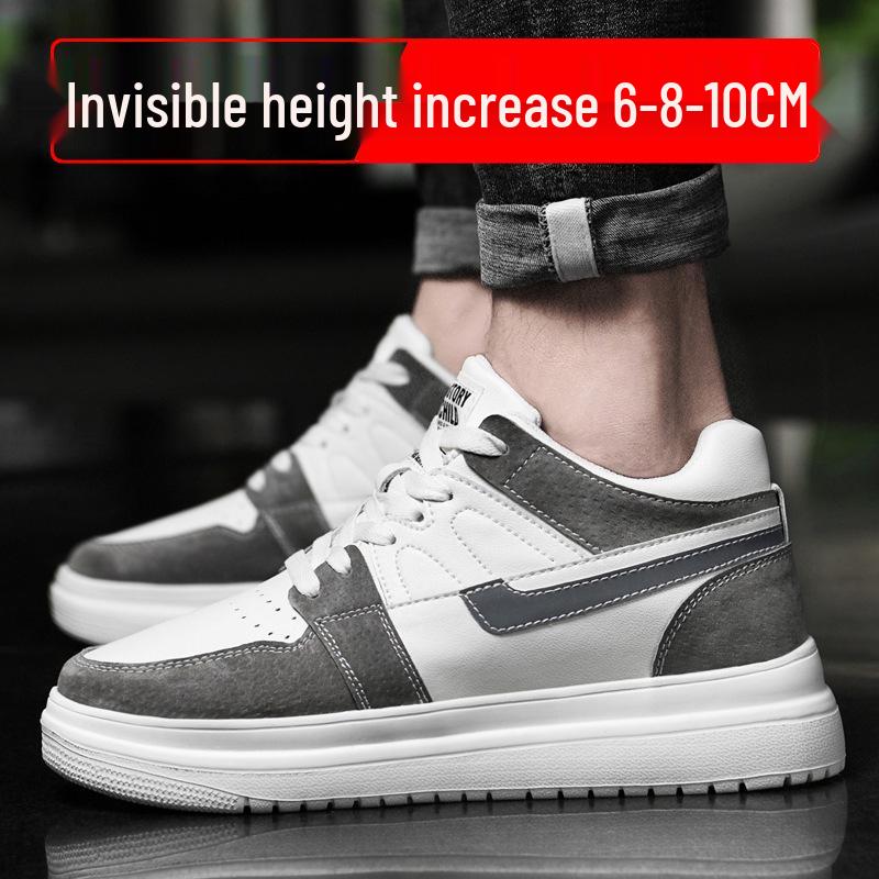 Men's 10CM Height Increasing Breathable Casual Sneakers