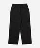 Kallapataleu Poly Cotton Rib Track Zip Pants - Black