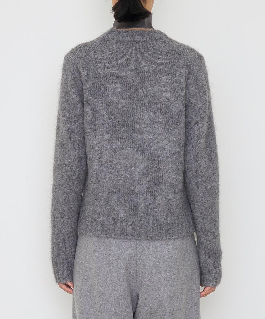 MANUELLE ET GUILLAUME Alpaca Gray Knit