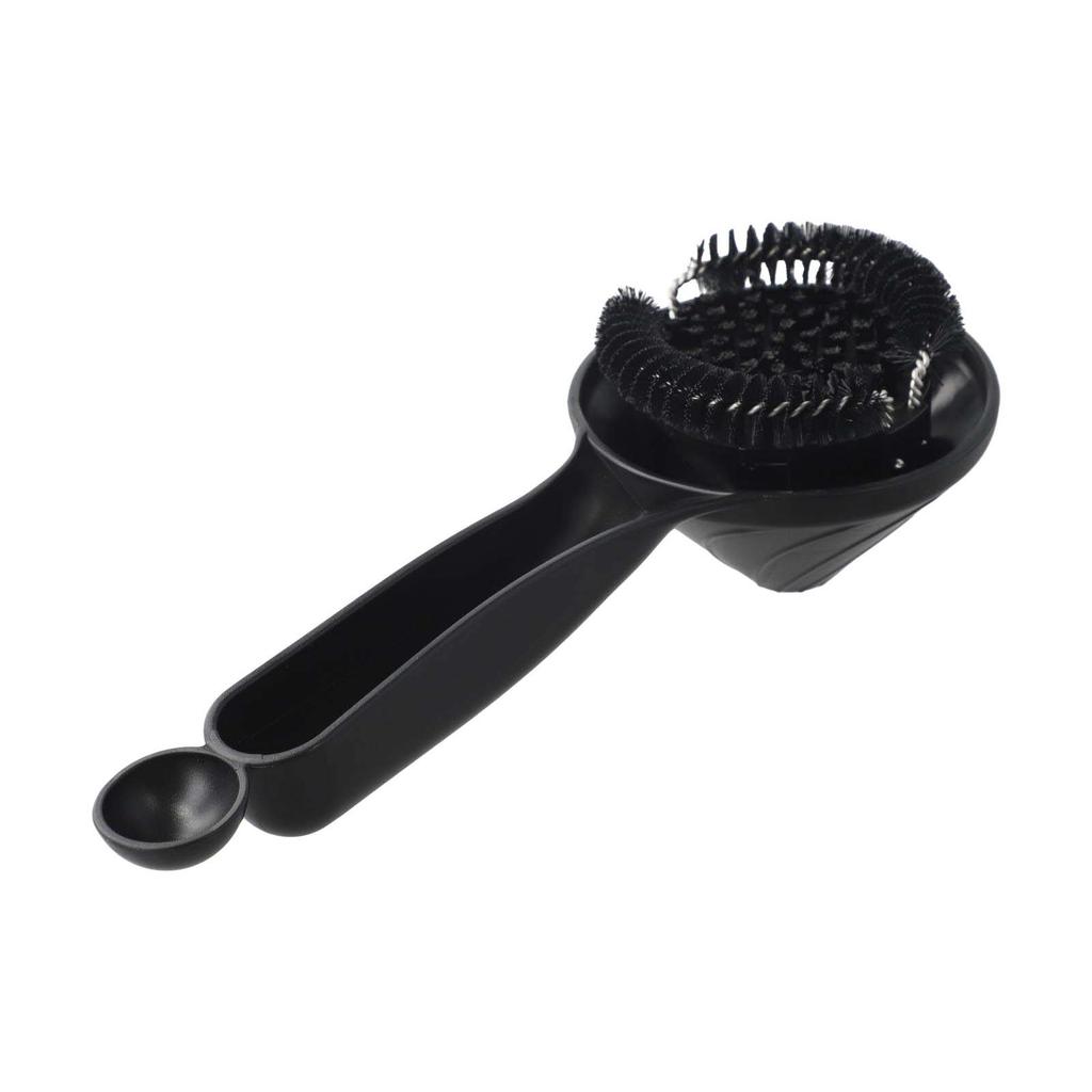 Coffee Equipment Maintenance Coffee Machine Brush Funnel Tray High-Density Nylon Bristles Removable Bristles Thorough Cleaning