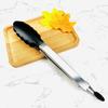 Oeny Stainless Steel Silicone Food Tongs