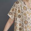 DIMANAF New 2026 Women Sundress Plus Size Summer Beach Long Dress Loose Casual Maxi Lady Floral Print Dress