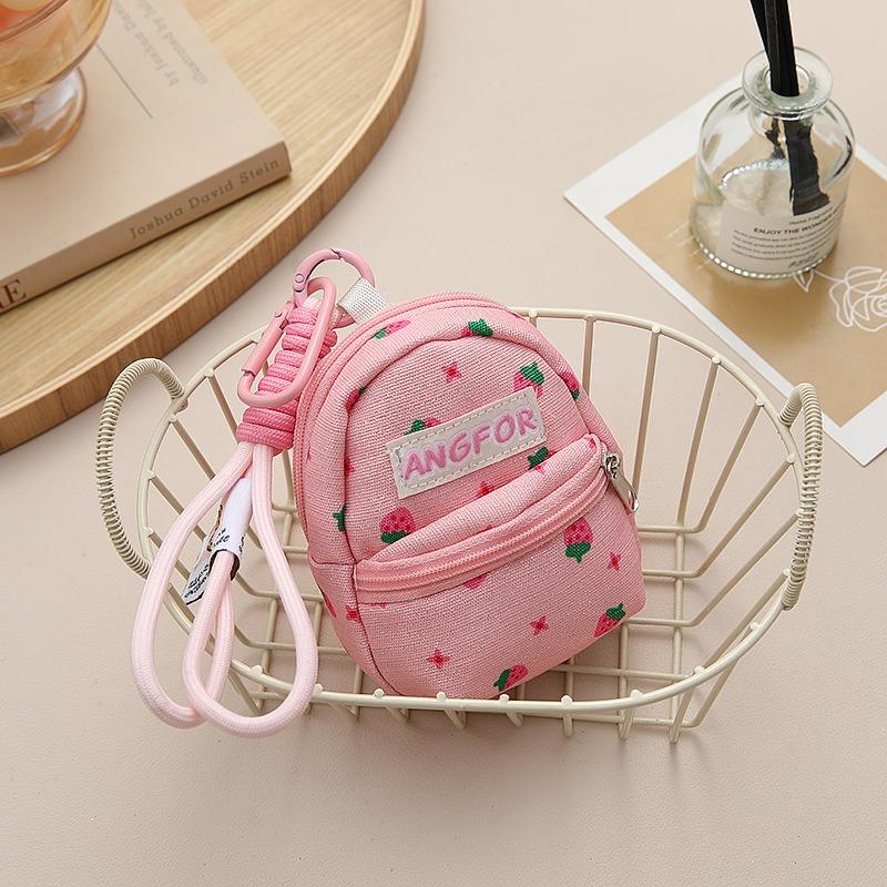 Simple Summer New Floral Bag Messenger Bag Simple Printing Women's Mini Mobile Phone Bag Niche Fabric Bag