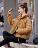 Women's Short Stand Collar Warm Windproof Winter Jacket