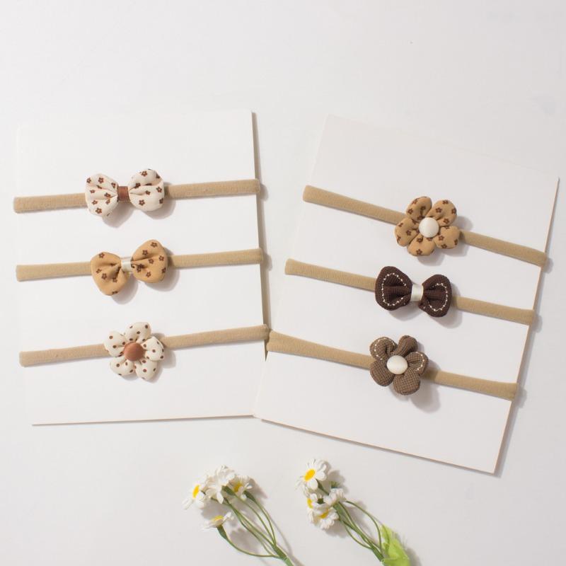 New Baby Elastic Rope, Cute Bow Children's Headdress, Four Seasons Thin Baby Hair Accessories