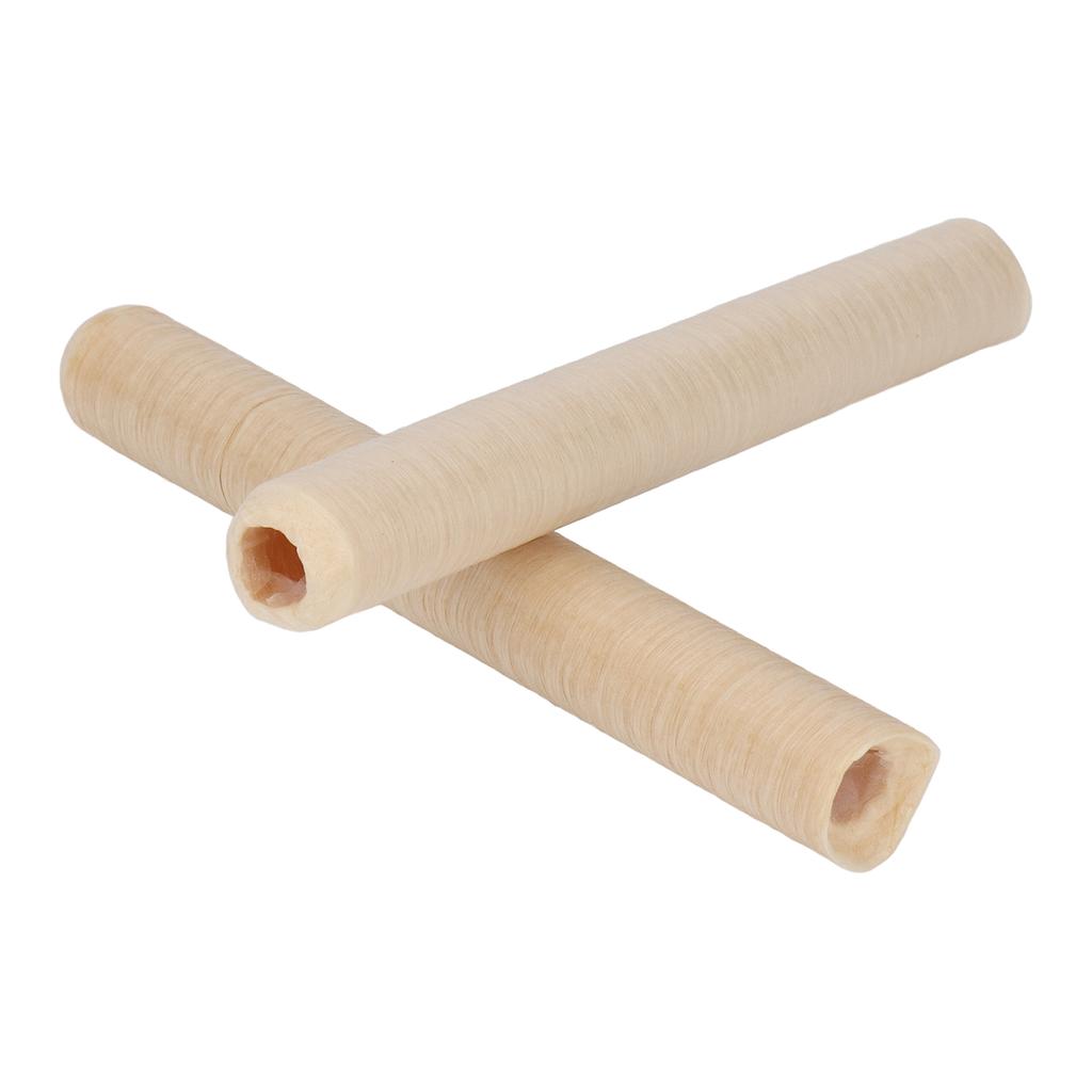 2 tripas de colágeno para salchichas, hechas a mano, naturales y secas, para uso doméstico, 19 mm