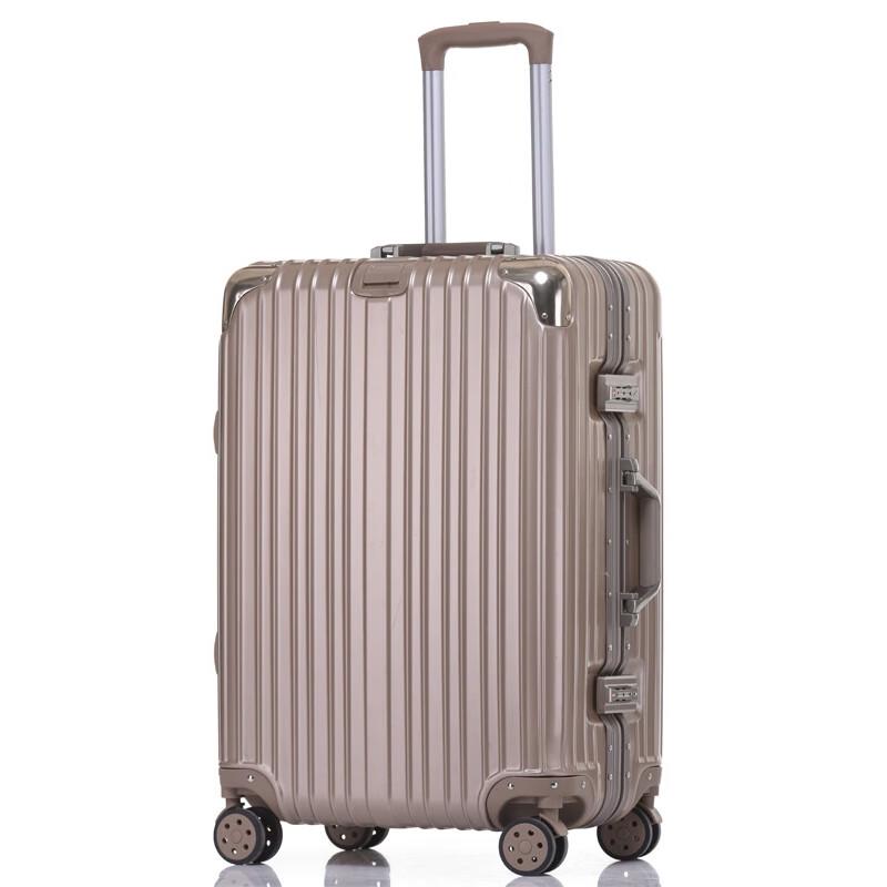 JOURHEY SHI 20-inch Aluminum Frame Hardside Luggage