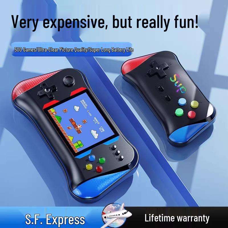 X7M Handheld Retro Game Console - Nostalgic Classic Mini Toy for Kids