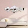 DIY Hexagonal Acrylic 3D Wall Mirror Sticker for Living Room & Staircase Décor