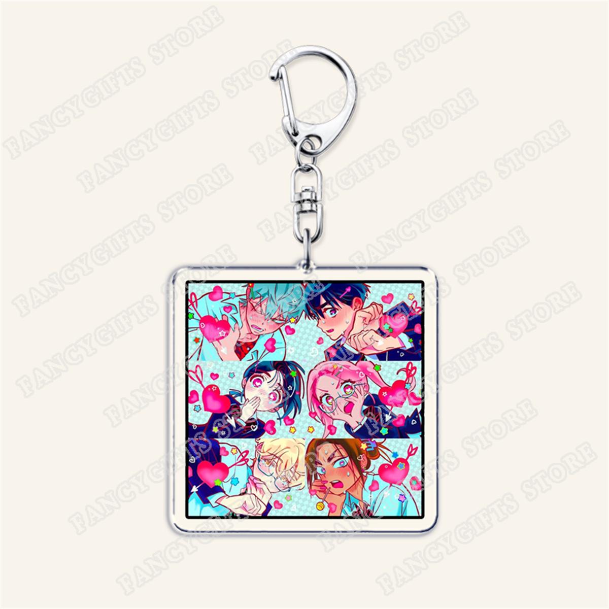 

Cute Alien Stage Meme Keychains for Accessories Luka Ivan Till Mizi Hyuna Sua Keyrings Key Chains Jewelry Fans Friends Gifts