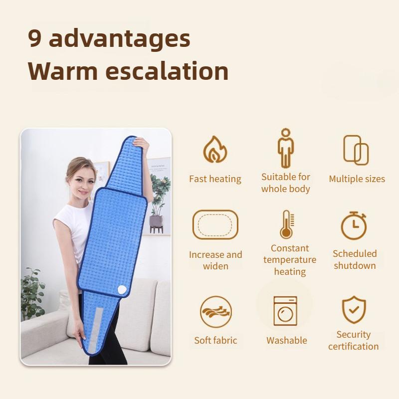 Automatic Power-off Waist Protection Heating Pad Multi-purpose Warm Blanket Constant Temperature Heating Electric Blanket