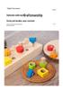 Educational Wooden Toy: Develop Cognitive & Fine Motor Skills with Colorful Nut-Shaped Pegs