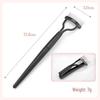 Foldable Semi-Arc Steel Needle Eyelash Comb