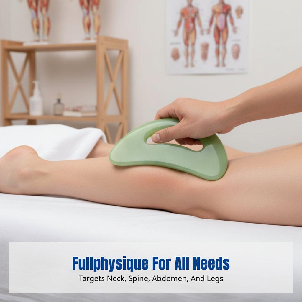 Gua Sha board for neck massage