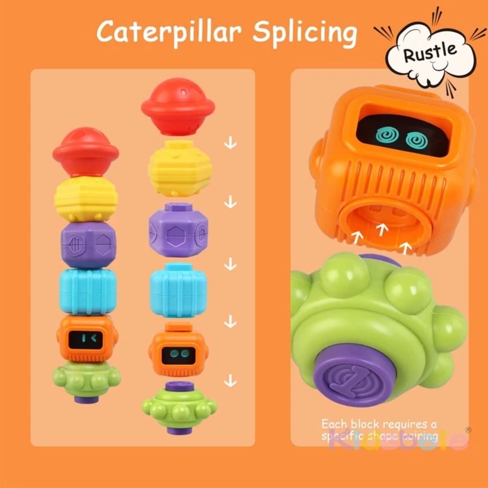 Interactive Baby Shape Sorting Toy Montessori Sensory Cube with Soft Blocks for Toddler Fine Motor Skill & Cognitive Development