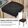 Napínací potahy sedadel jídelní židle Měkké snímatelné omyvatelné potahy sedadel Jídelní židle Potah sedáku Potah sedáku Chránič potahu