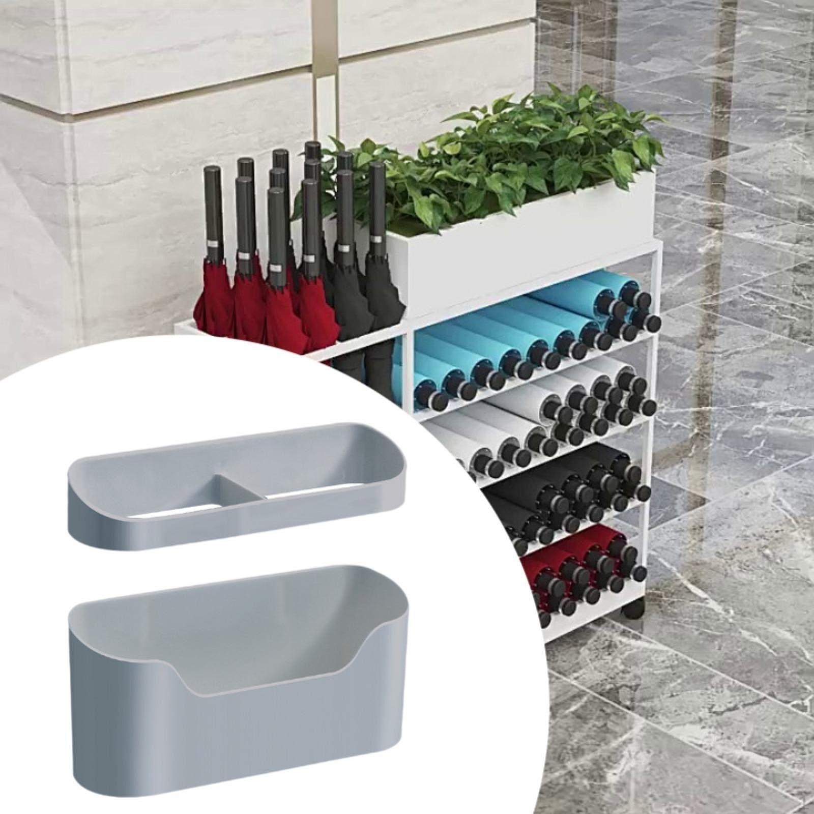 Современное решение для хранения зонтов в помещении серый 729₽