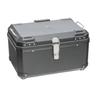 68L BPC Rear Box Top Case Backrest Square Touring Travel Storage Black