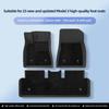 For Tesla Model 3 Highland 2026-2026 Car Floor Mats Protective Mat Auto Accessories Cargo Liner Trunk Mat Only Fit Right Rudder