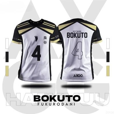 Haikyuu Fukurodani Bokuto Anime Magliette da Uomo 2025 Nuova Moda Estiva Casual Maglia Girocollo Top Manica Corta T-shirt Abbigliamento Uomo