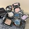 Diamond Highlighter Single Color Eyeshadow with Fine and Sparkling Shimmer, Applies Evenly and Richly, Waterproof Eyeshadow, Soft Texture Eye Makup