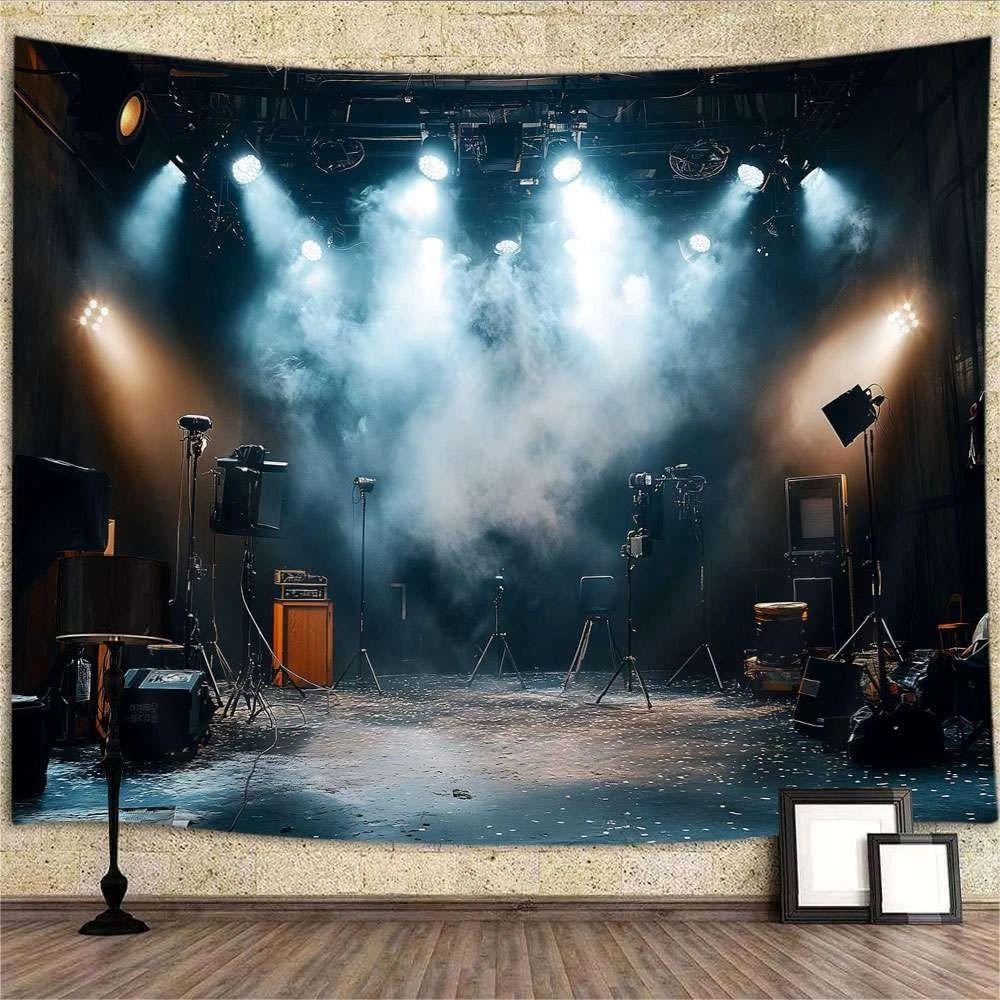 Tapestry Rock Party 70s 75x100 чёрный