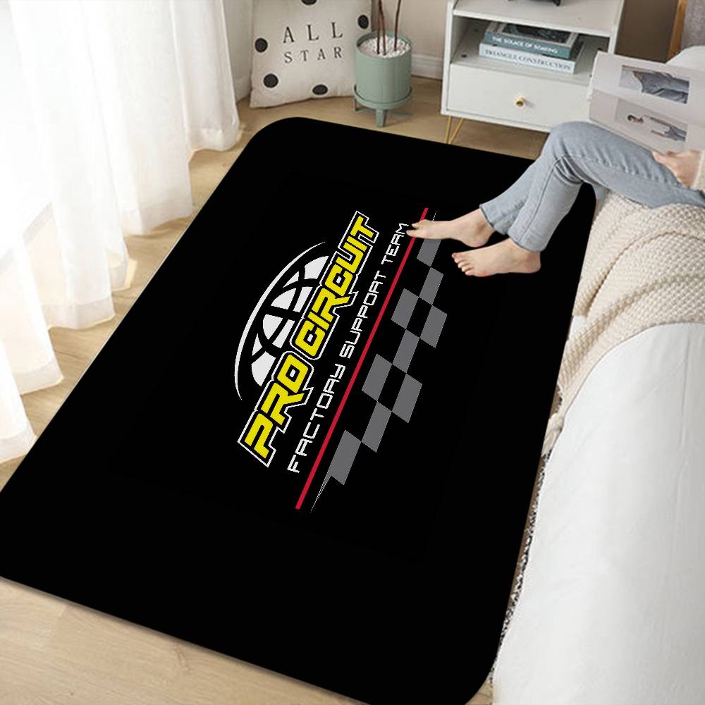 Motocyklová garáž Pro Circuit Podložky do místnosti Retro Více možností Obývací pokoj Kuchyňská rohožka Protiskluzová Vítejte rohožka