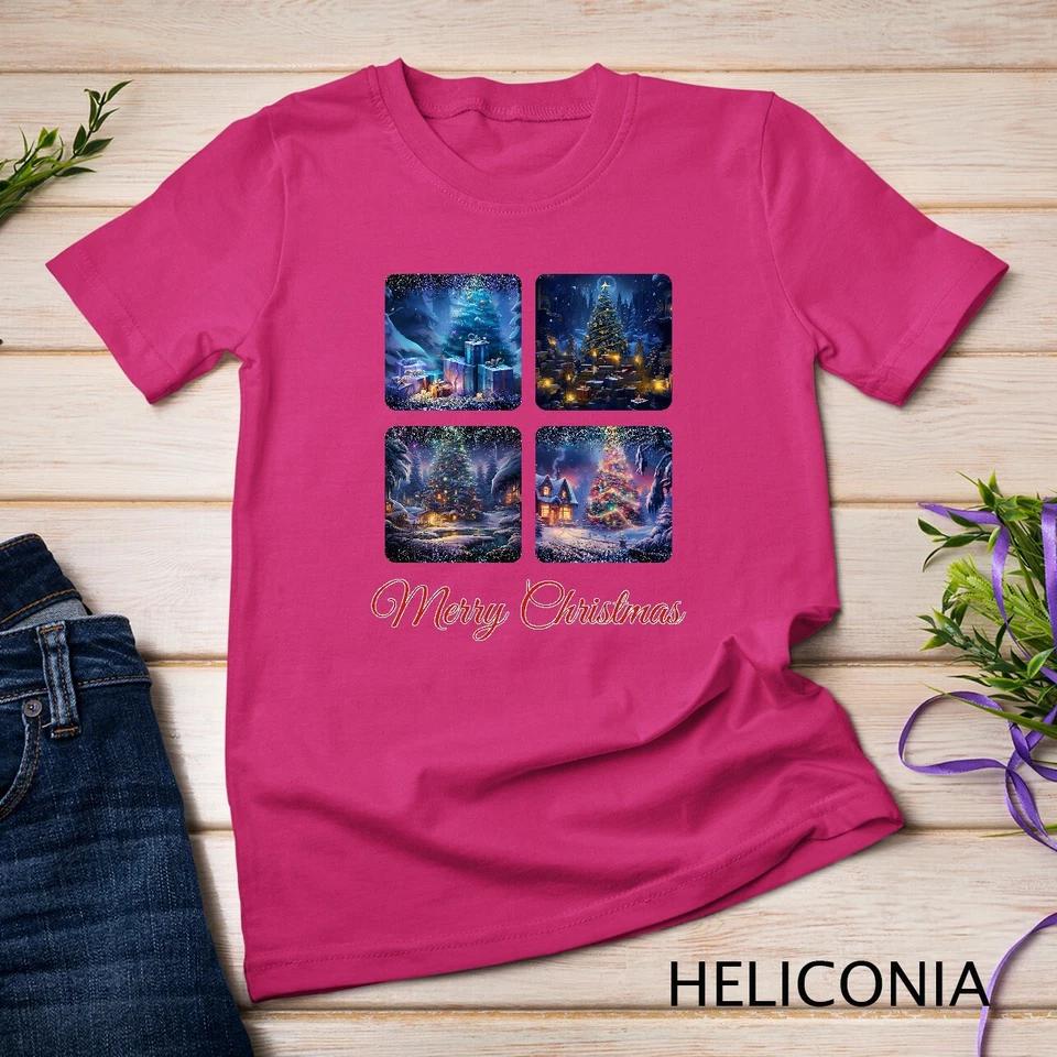 Winter Wonderland Christmas Collection Funny Christmas Shirt Unisex T-shirt 6 S