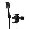 PRO3-02-BLACK Bathtub Mixer with Shower Set