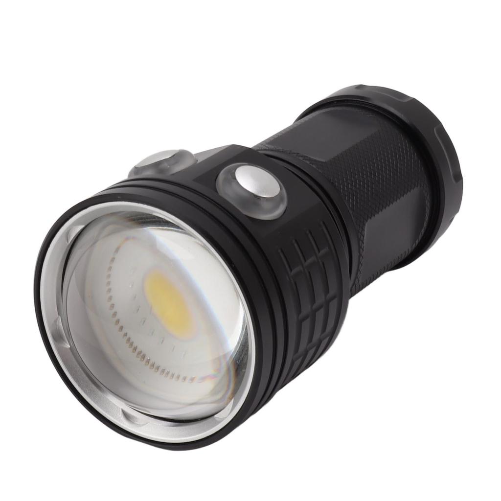 Diving Video Light 10000LM IPX8 Waterproof Professional Dive 100m Red and Blue Fill Light Underwater Flashlight