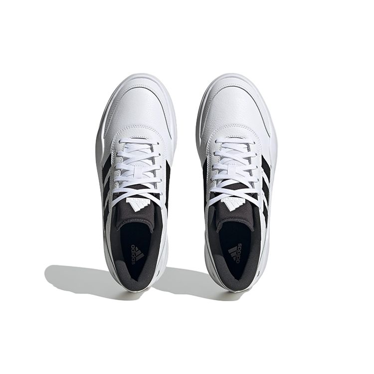 Adidas Osade Leather Classic Logo Comfortable Sports Non-Slip Low-Top Lifestyle Shoes Unisex sneaker White Black IG7316