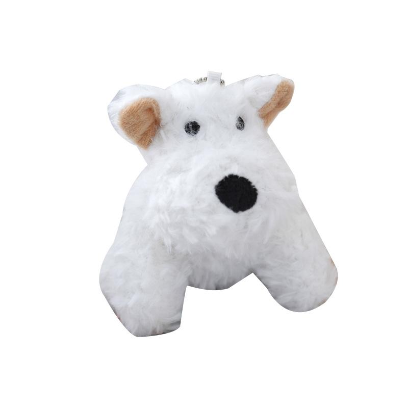 

И Привлекательный Пушистый Плюшевый Брелок для Ключей в Виде Вест Хайленд Вайт Терьера, Милый Шарм для Сумки, Акции Для