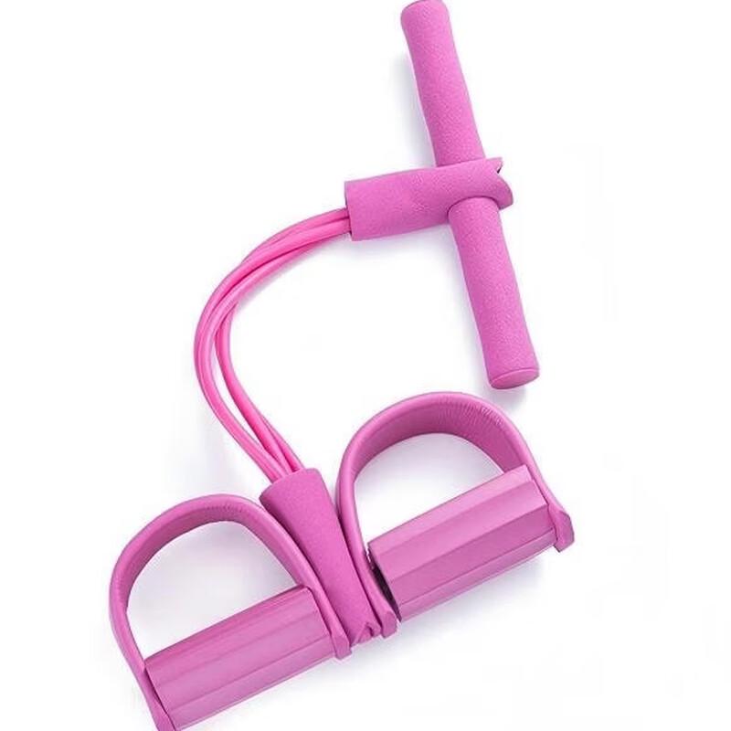 4-Tube Foot Pedal Resistance Trainer