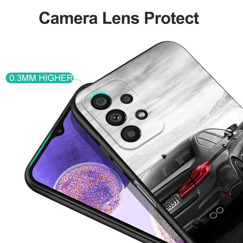Black Tpu Case For Realme Q5 X XT X2 X3 Superzoom X50 V13 Q3i X7 PRO Ultra GT Master Edition Sports Cool Car Man