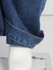 Autumn 2025 Women's High-Waisted Wide-Leg Jeans with Large Pockets and Casual Style