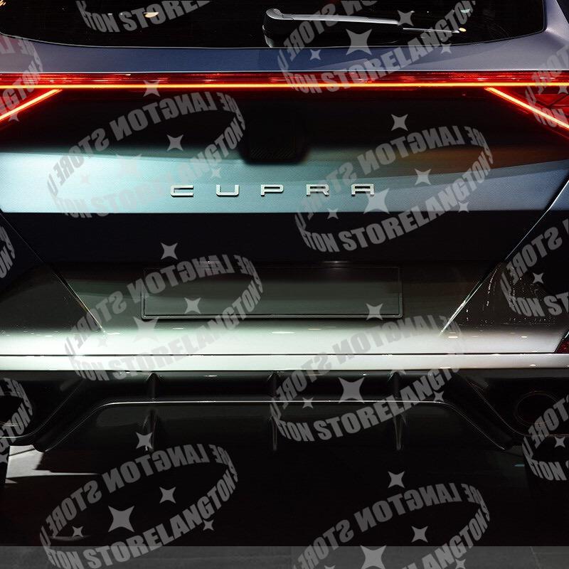 For NEW Ateca Ibiza Arona Tarraco Leon Mii Arosa VZ5 Acceessories Badge Letter Car Body Emblem 3D Metal Tail Sticker
