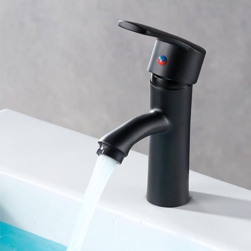 TLXT Hot and Cold Bathroom Basin Faucet CN plug (adapter included)