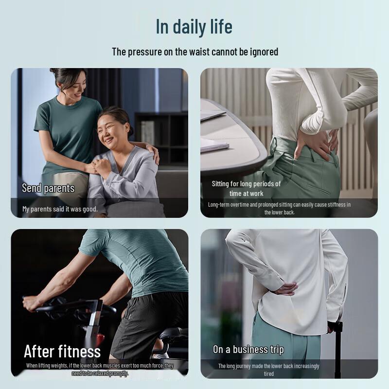 Philips Wireless Lumbar Massager with Hot & Cold Compress